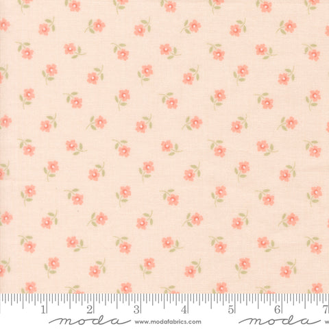 Handmade Sweetness Blush Posies Yardage by Heather Briggs for Moda Fabrics