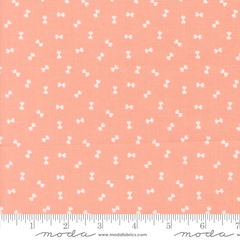 Handmade Sweetness Peach Confetti Yardage by Heather Briggs for Moda Fabrics