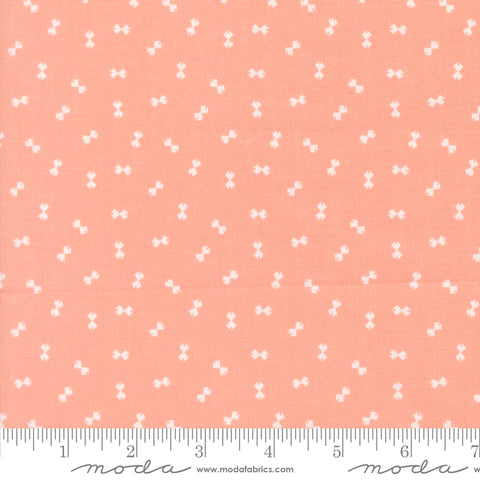 Handmade Sweetness Peach Confetti Yardage by Heather Briggs for Moda Fabrics