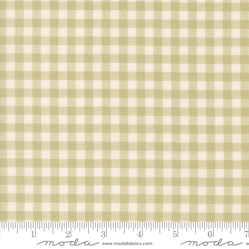 Handmade Sweetness Quilting Cuddle Pear Checks Yardage by Heather Briggs for Moda Fabrics