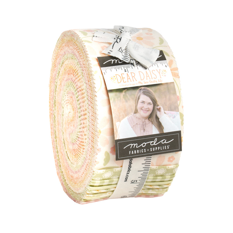 Dear Daisy Jelly Roll by My Sew Quilty Life for Moda Fabrics