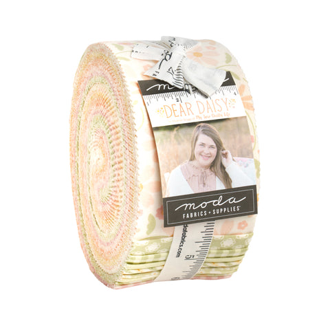 PREORDER Dear Daisy Jelly Roll by My Sew Quilty Life for Moda Fabrics