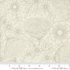 Field of Flowers Porcelain Queen Anne's Lace Yardage by Katharine Watson for Moda Fabrics