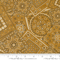 Saddle Ranch Wheat Badlands Bandana Yardage by Moda for Moda Fabrics