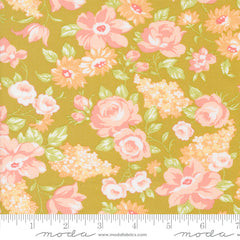 Portofino Pineapple Tuscan Blooms Yardage by Fig Tree & Co. for Moda Fabrics