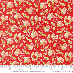 Portofino Pomegranate Sweet Pea Yardage by Fig Tree & Co. for Moda Fabrics