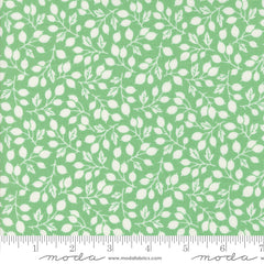 Portofino Azure Olive Branch Yardage by Fig Tree & Co. for Moda Fabrics