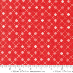 Portofino Pomegranate Cobblestones Yardage by Fig Tree & Co. for Moda Fabrics