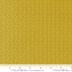 Portofino Pineapple Polka Dot Yardage by Fig Tree & Co. for Moda Fabrics