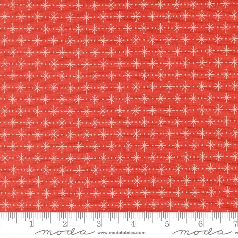 Rosie Strawberry Twinkling Star Yardage by Fig Tree & Co. for Moda Fabrics