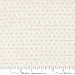 Rosie Whipped Cream Garden Path Twinkling Star Yardage by Fig Tree & Co. for Moda Fabrics