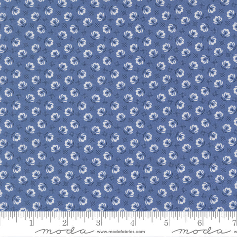 Rosie Denim Jeans Prairie Toss Yardage by Fig Tree & Co. for Moda Fabrics