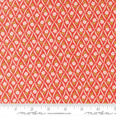 Rosie Strawberry Climbing Daisy Yardage by Fig Tree & Co. for Moda Fabrics