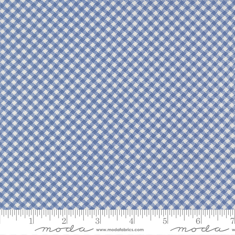 Rosie Denim Jeans Gingham Yardage by Fig Tree & Co. for Moda Fabrics
