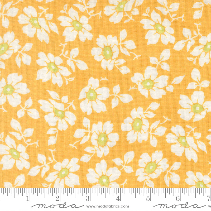 Summer's End Sunflower Cosmos Yardage by Fig Tree & Co. for Moda Fabrics