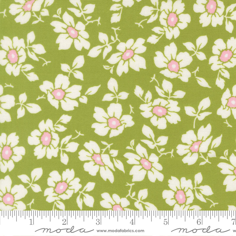 Summer's End Clover Cosmos Yardage by Fig Tree & Co. for Moda Fabrics