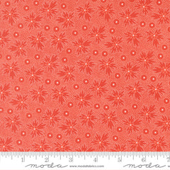 Summer's End Persimmon Geranium Leaves Yardage by Fig Tree & Co. for Moda Fabrics