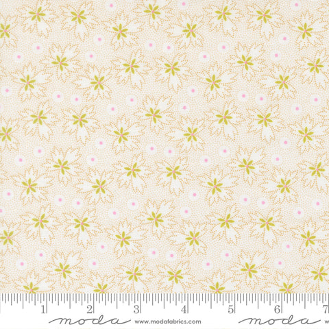 Summer's End Almond Pie Geranium Leaves Yardage by Fig Tree & Co. for Moda Fabrics
