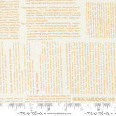 Summer's End Almond Pie Garden Collage Yardage by Fig Tree & Co. for Moda Fabrics