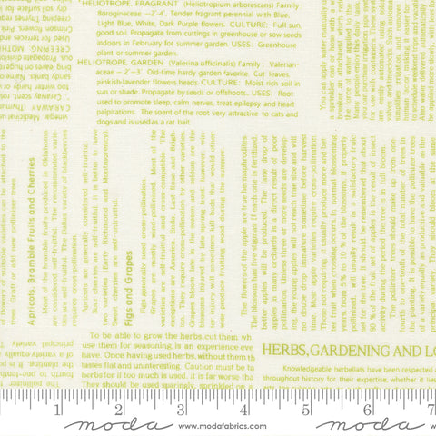 Summer's End Clover Garden Collage Yardage by Fig Tree & Co. for Moda Fabrics