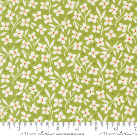 Summer's End Clover Forget Me Not Yardage by Fig Tree & Co. for Moda Fabrics