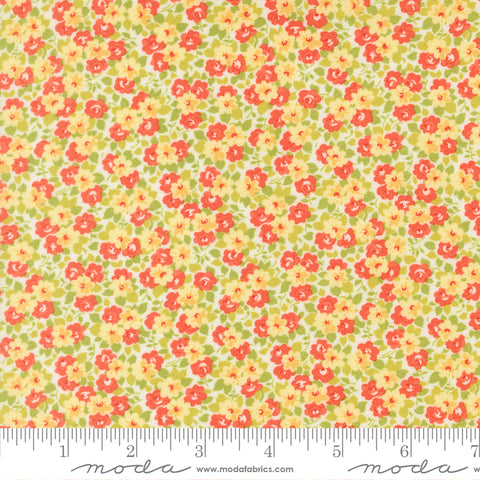 Summer's End Persimmon Meadow Yardage by Fig Tree & Co. for Moda Fabrics