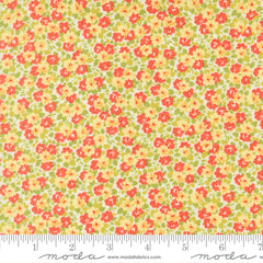 Summer's End Persimmon Meadow Yardage by Fig Tree & Co. for Moda Fabrics