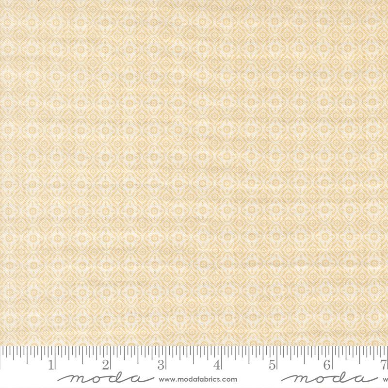 Summer's End Almond Pie Garden Trellis Yardage by Fig Tree & Co. for Moda Fabrics