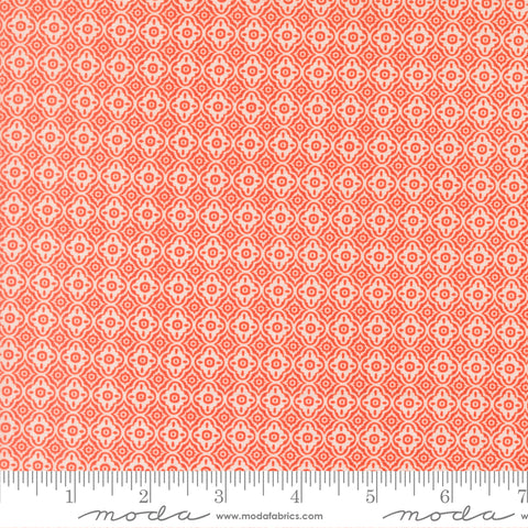Summer's End Persimmon Garden Trellis Yardage by Fig Tree & Co. for Moda Fabrics