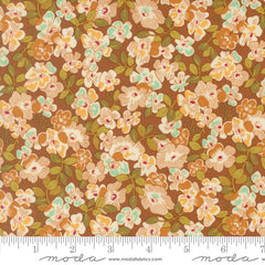 Butternut & Sage Cinnamon Fields of Flowers Yardage by Fig Tree & Co. for Moda Fabrics