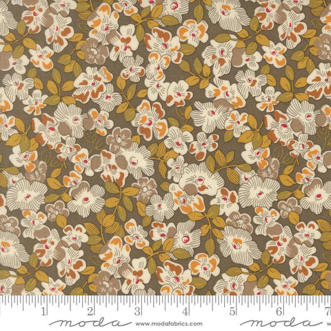 Butternut & Sage Earth Fields of Flowers Yardage by Fig Tree & Co. for Moda Fabrics