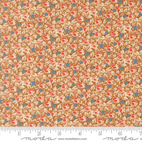 Butternut & Sage Cinnamon Mums & Posies Yardage by Fig Tree & Co. for Moda Fabrics