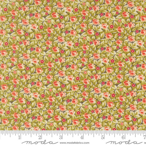 Butternut & Sage Sage Mums & Posies Yardage by Fig Tree & Co. for Moda Fabrics