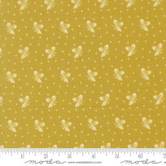 Butternut & Sage Citron Acorn Medley Yardage by Fig Tree & Co. for Moda Fabrics