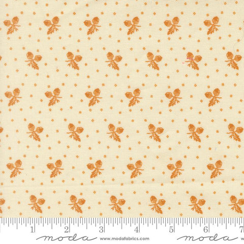 Butternut & Sage Cream Butter Acorn Medley Yardage by Fig Tree & Co. for Moda Fabrics
