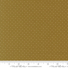 Butternut & Sage Olive Pindot Yardage by Fig Tree & Co. for Moda Fabrics