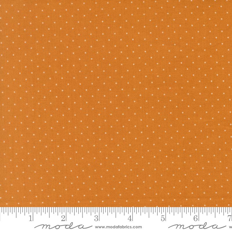 Butternut & Sage Butterscotch Pindot Yardage by Fig Tree & Co. for Moda Fabrics