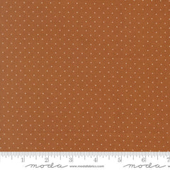 Butternut & Sage Cinnamon Pindot Yardage by Fig Tree & Co. for Moda Fabrics