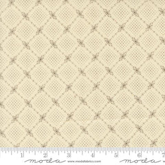 Butternut & Sage Cream Earth Autumn Trellis Yardage by Fig Tree & Co. for Moda Fabrics