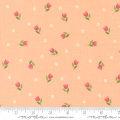 Bountiful Blooms Peach Tulip Yardage by Sherri & Chelsi for Moda Fabrics