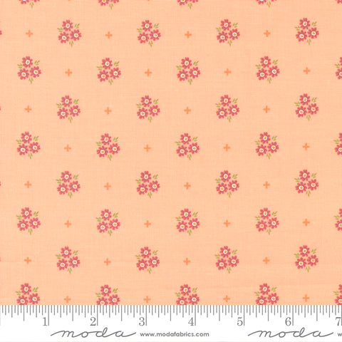 Bountiful Blooms Peach Posies Yardage by Sherri & Chelsi for Moda Fabrics