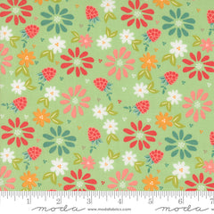 Raspberry Summer Mint Spring Berries Yardage by Sherri & Chelsi for Moda Fabrics