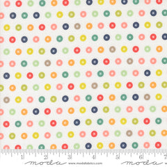 Raspberry Summer Cloud Dots Yardage by Sherri & Chelsi for Moda Fabrics