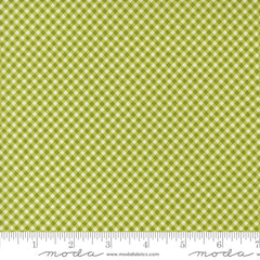 Raspberry Summer Lime Gingham Yardage by Sherri & Chelsi for Moda Fabrics