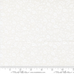 Delightfully Yours Cloud White Blossoms Yardage by Sherri & Chelsi for Moda Fabrics