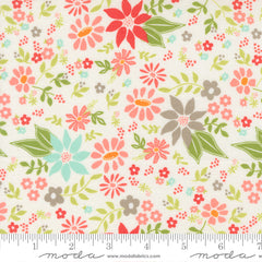 Poinsettia & Pear Cloud Poinsettia Yardage by Sherri & Chelsi for Moda Fabrics