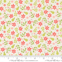 Poinsettia & Pear Cloud Pear Yardage by Sherri & Chelsi for Moda Fabrics