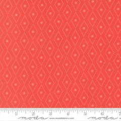Poinsettia & Pear Geranium Argyle Yardage by Sherri & Chelsi for Moda Fabrics