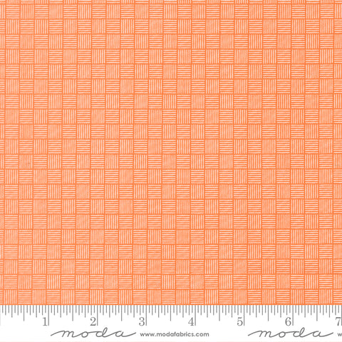 Birch & Willow Pumpkin Crosshatch Yardage by Sherri & Chelsi for Moda Fabrics