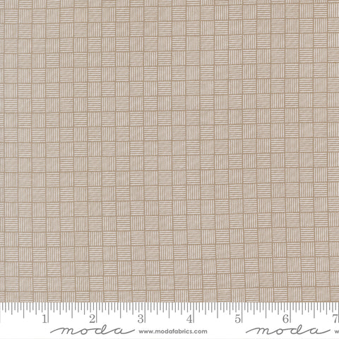 Birch & Willow Stone Crosshatch Yardage by Sherri & Chelsi for Moda Fabrics